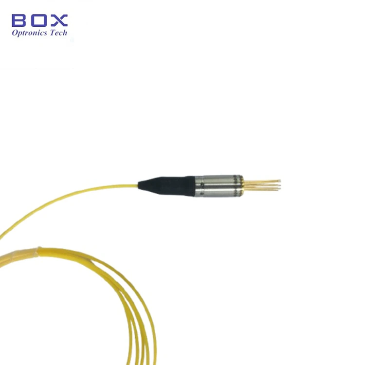 Léasair DFB Comhaiseach Pigtailed 1550nm Caol-Linewid